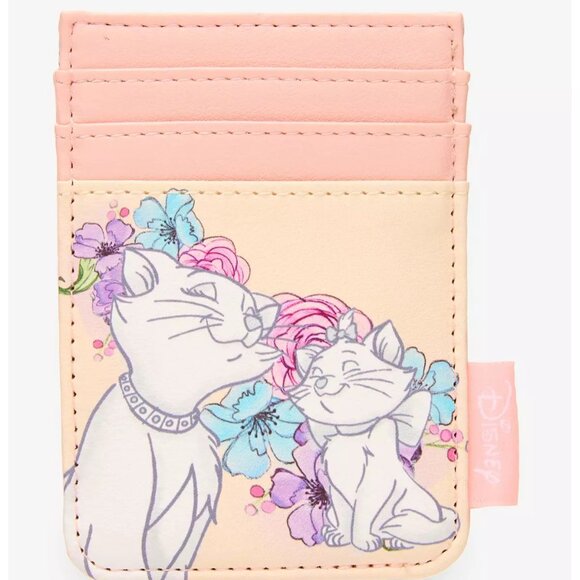 Loungefly The Aristocats Duchess & Marie Floral Mini Backpack & Cardholder NWT main image 5